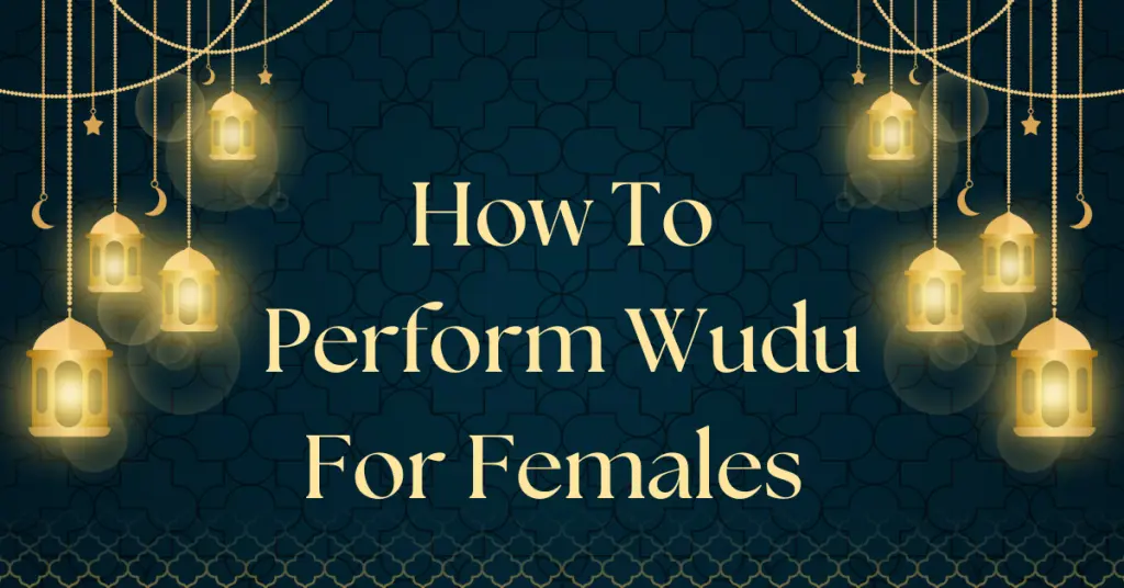 Wudu For Females